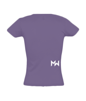 Basic Logo Tee, Dark Purple